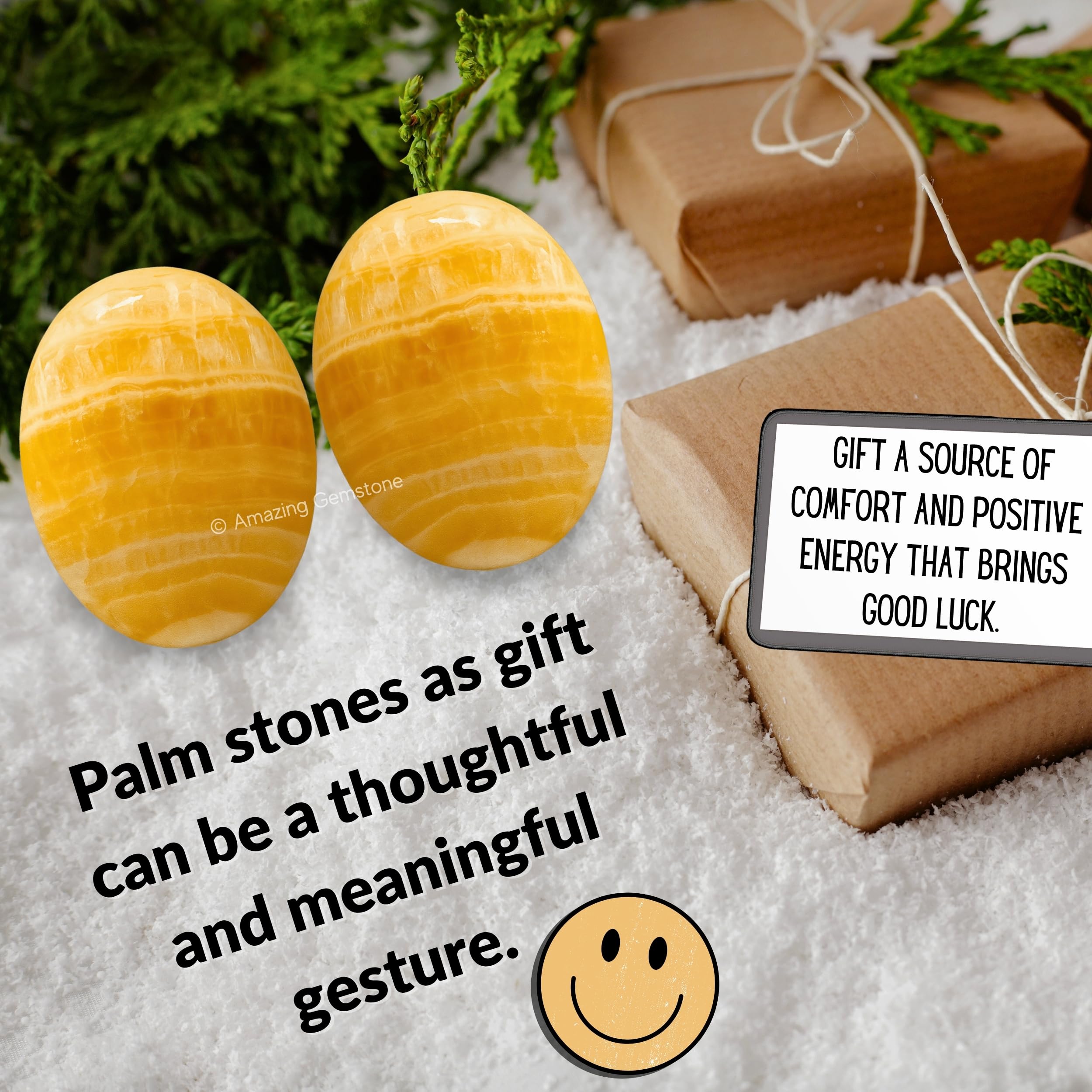 Amazing Gemstone Calcite Jaune — usage quotidien simple et apaisant