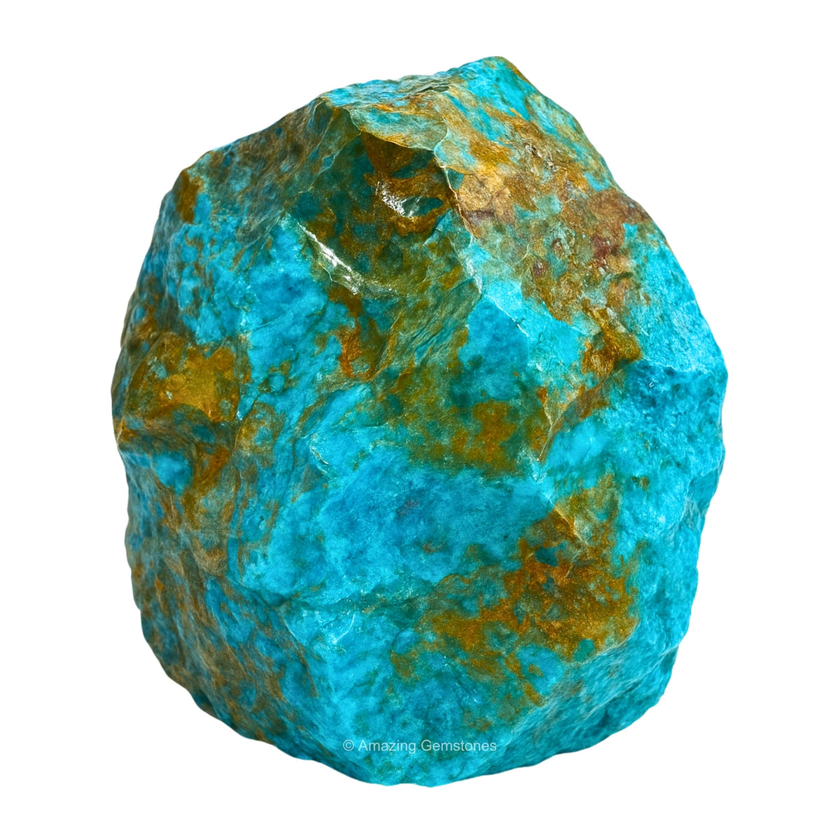 Amazing Gemstone Chrysocolla brute – pierre naturelle parfaite pour tumbling et méditation.