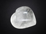 Amazing Gemstone Coeur quartz clair: massage et méditation avec grille cristalline.