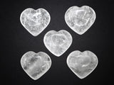Amazing Gemstone Coeur quartz clair étui velours: cadeau élégant prêt à offrir.