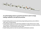 Amazing Gemstone coffret cadeau cristal quartz clair, idée cadeau zen pour pratiquants.