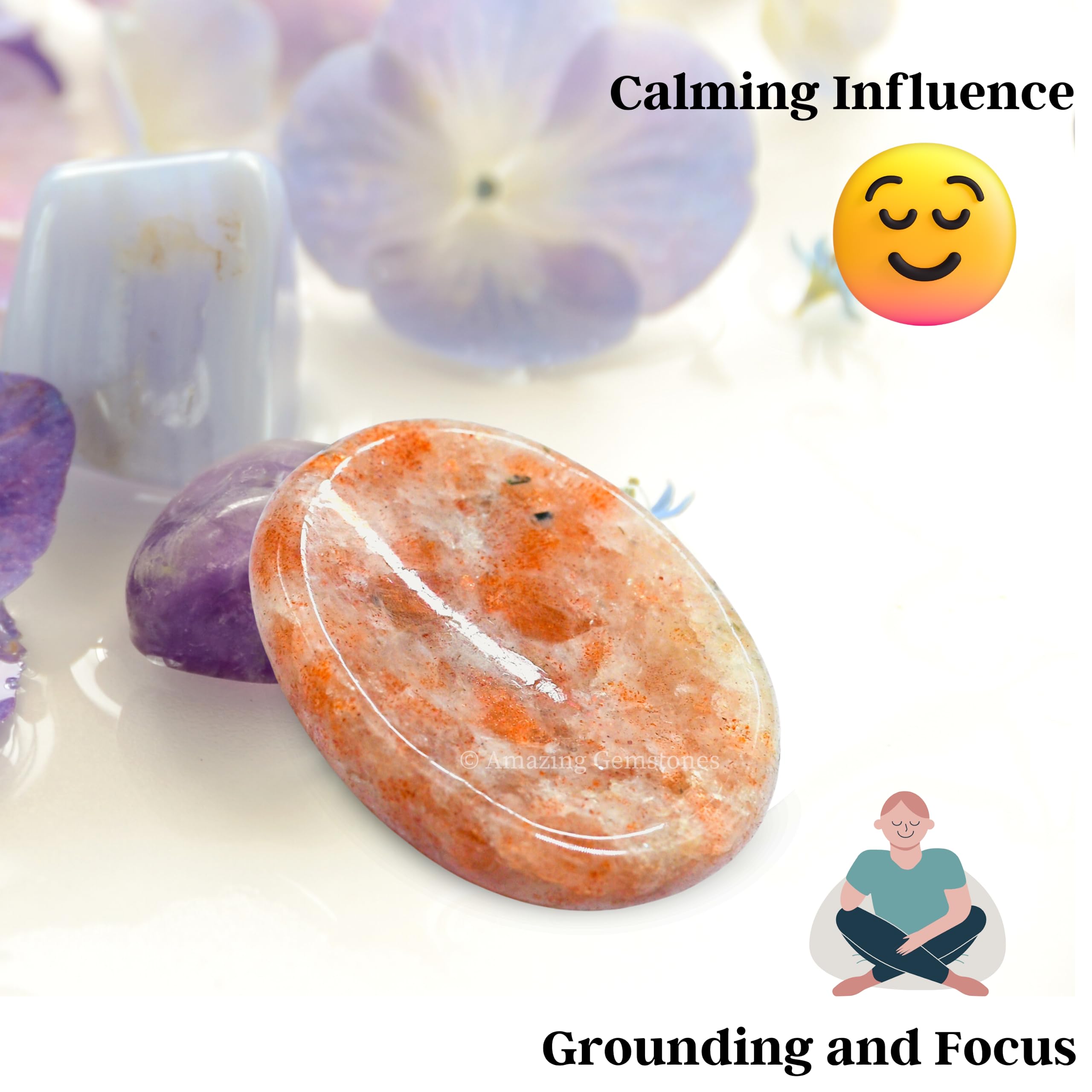 Amazing Gemstone Coffret cadeau Pierre Soleil: cadeau pensé pour l'apaisement