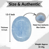 Amazing Gemstone calcite bleue, gros plan sur texture cristalline idéale pour décoration zen.