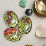 Amazing Gemstone dragon bloodstone, boîte cadeau, présentation soignée
