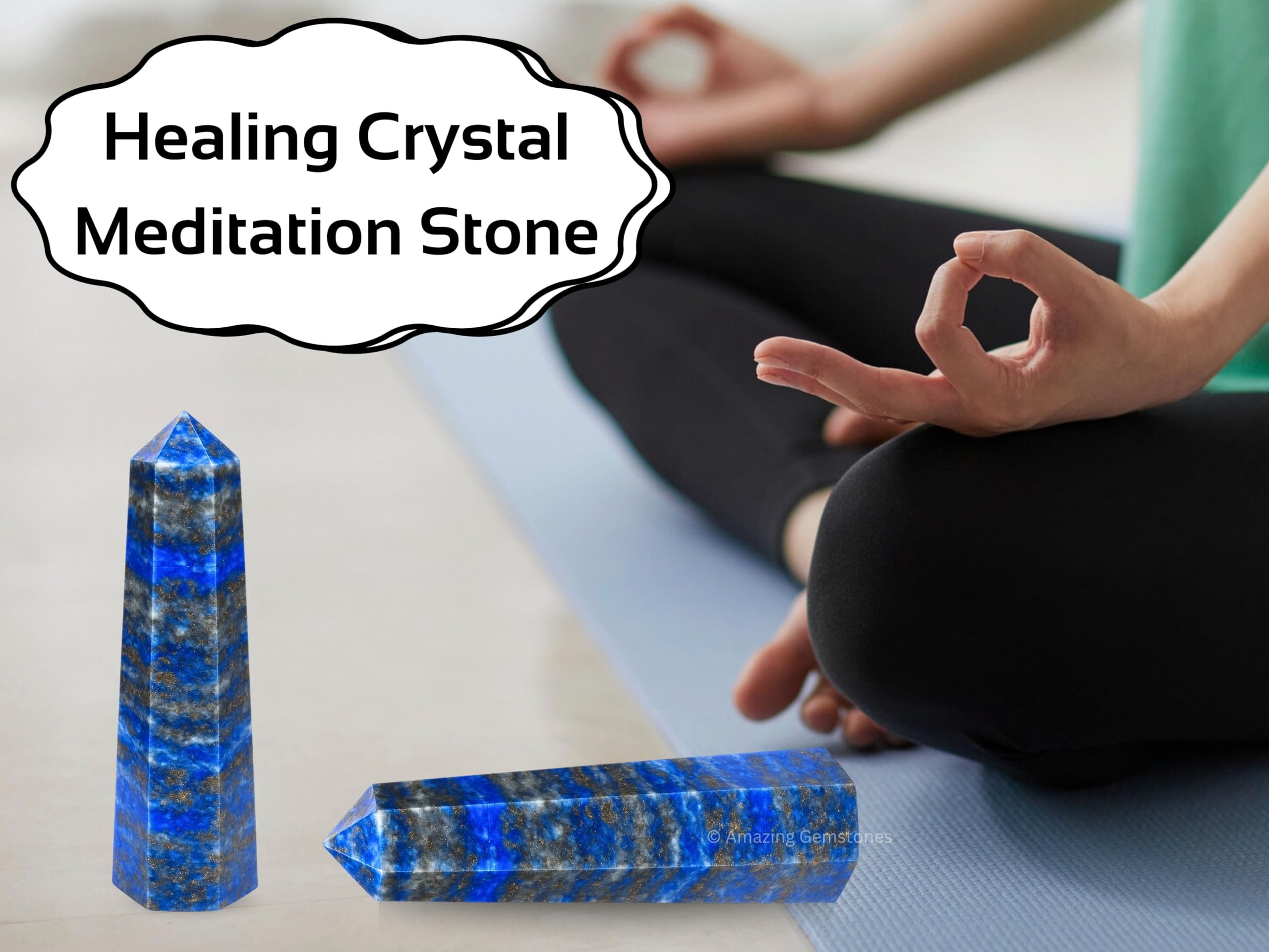 Amazing Gemstone Energie Lapis Lazuli – aide à dissiper l’énergie négative et favoriser le calme