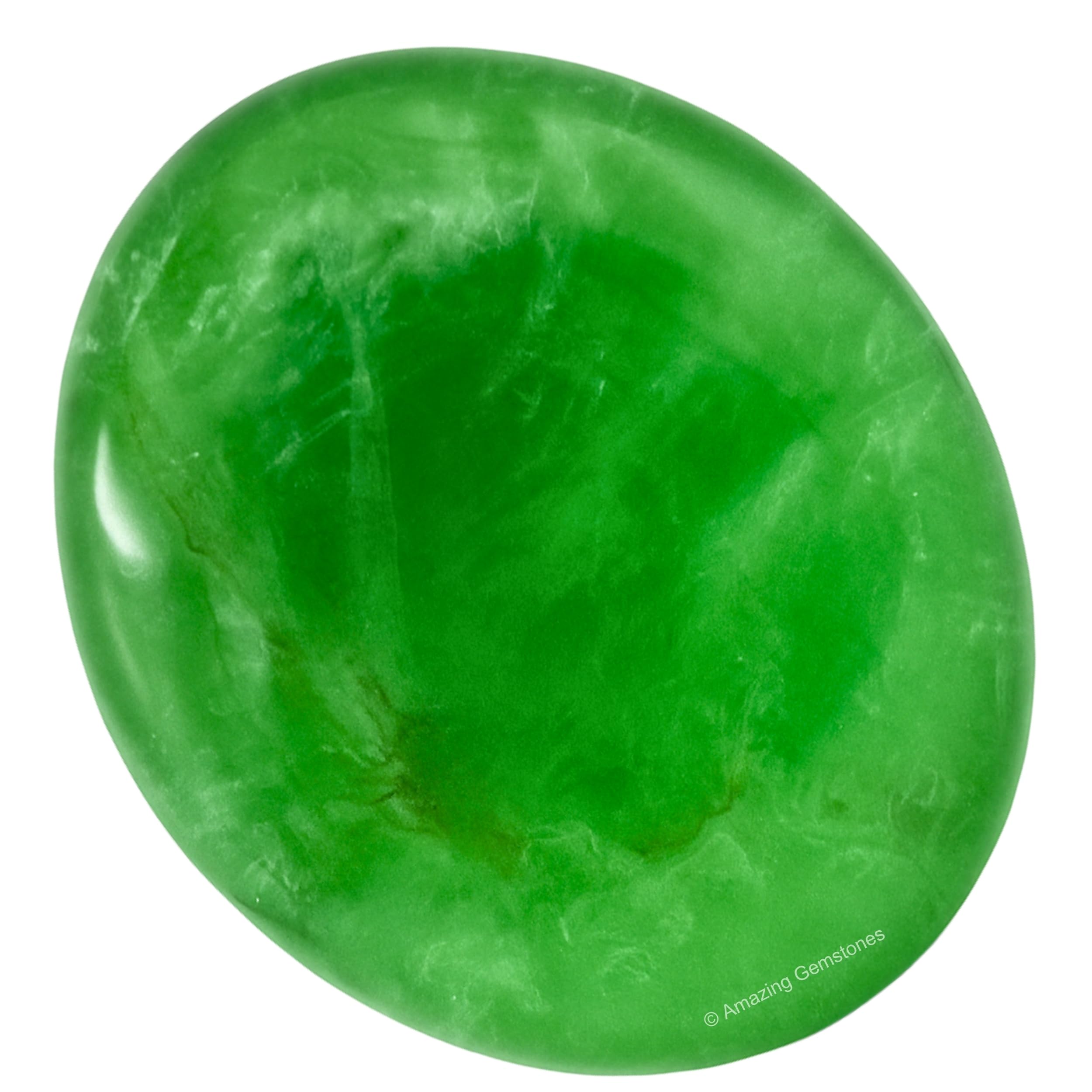Marque Amazing Gemstone: fluorite verte, parfaite comme cadeau d'anniversaire et accessoire de bien-être.