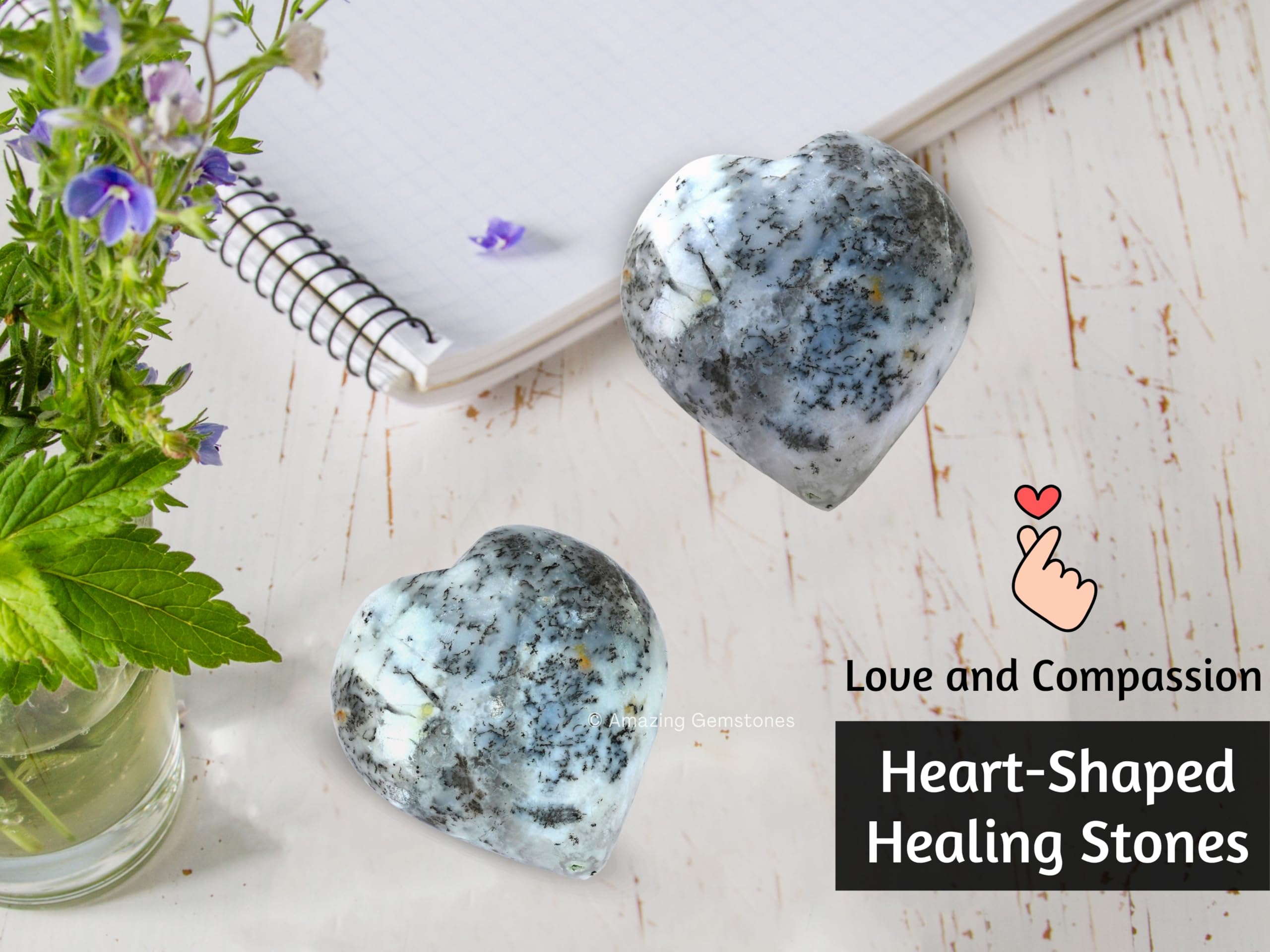 Amazing Gemstone – idéal cadeau pour maman ou proche, ritualisant l'apaisement.