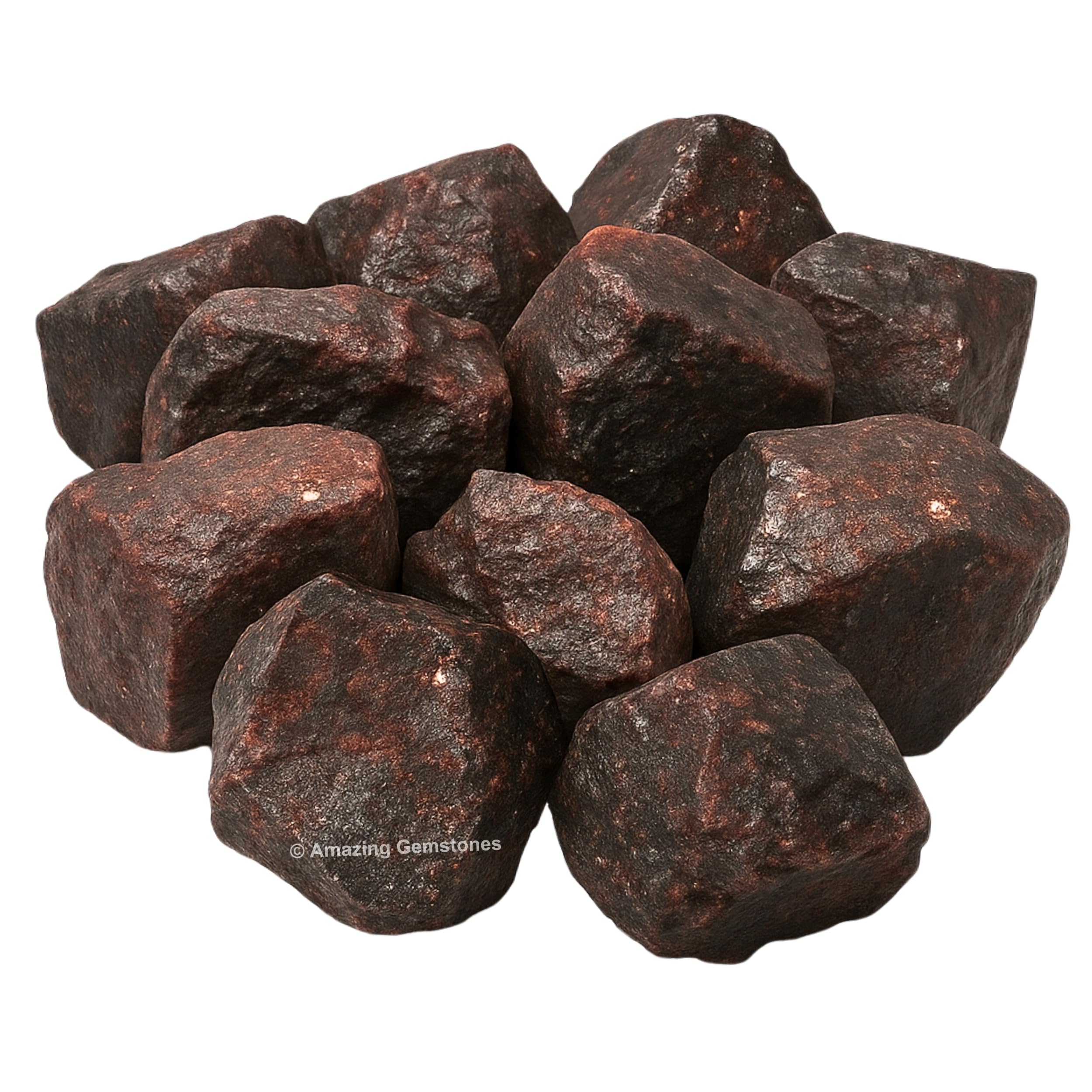 Amazing Gemstone Garnet — polissage et bricolage possibles.