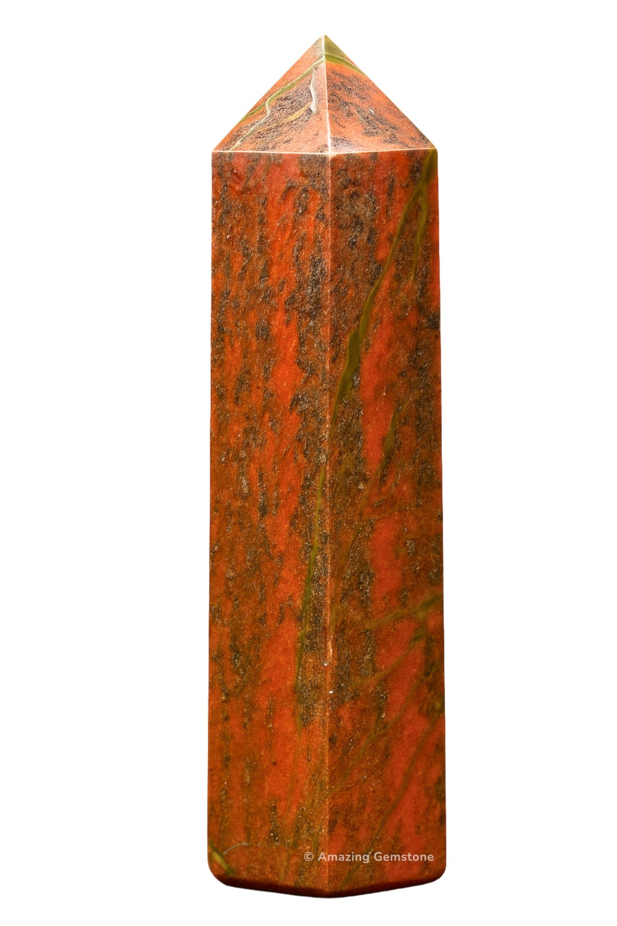 Amazing Gemstone grande tour Unakite, purifiante et energisante pour votre espace.