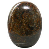 Amazing Gemstone Garnet, pierre de paume grand format, idéale pour la prise en main et l'énergie calme.
