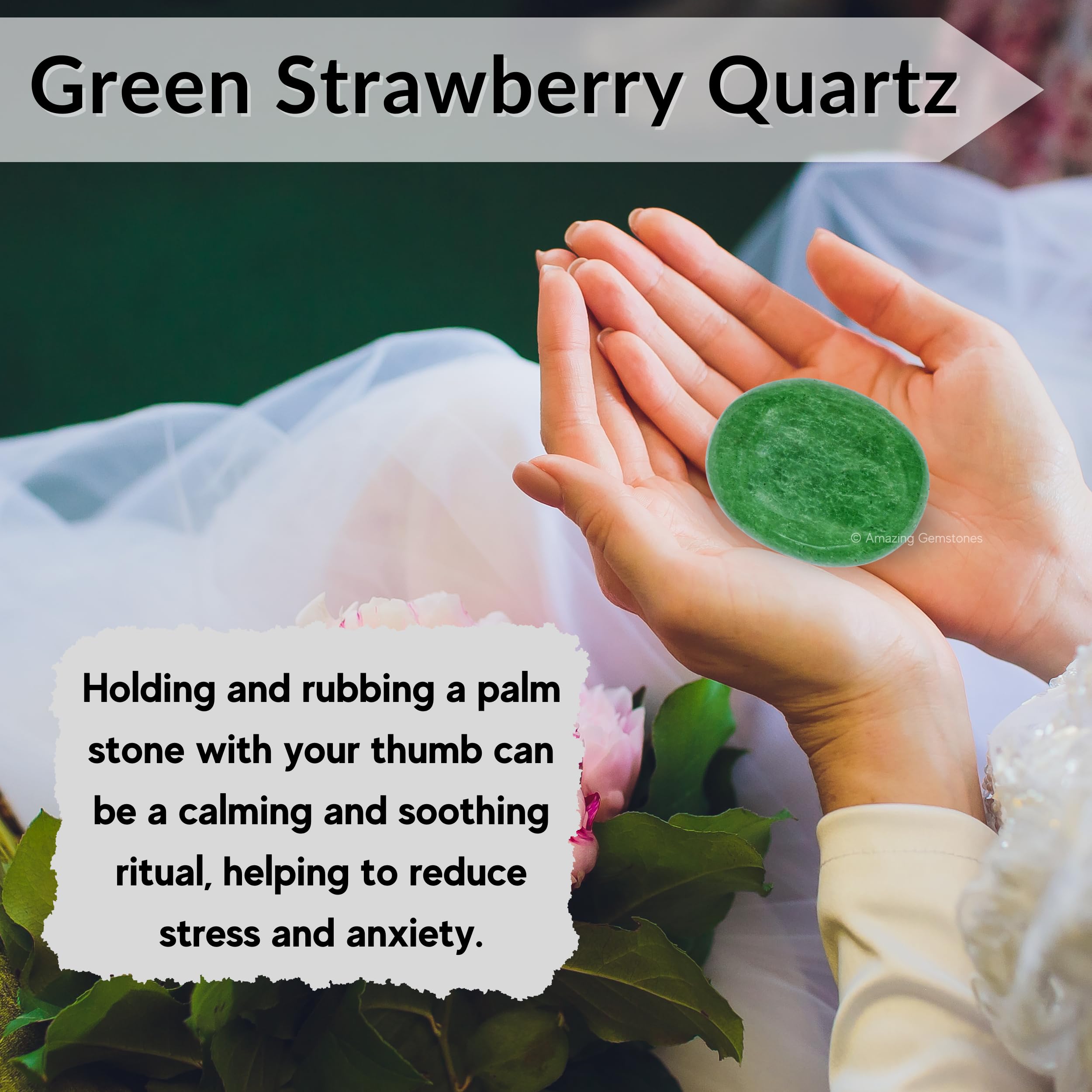 Amazing Gemstone Green Strawberry Quartz cadeau-special-femme, option délicate pour surprendre et inspirer.