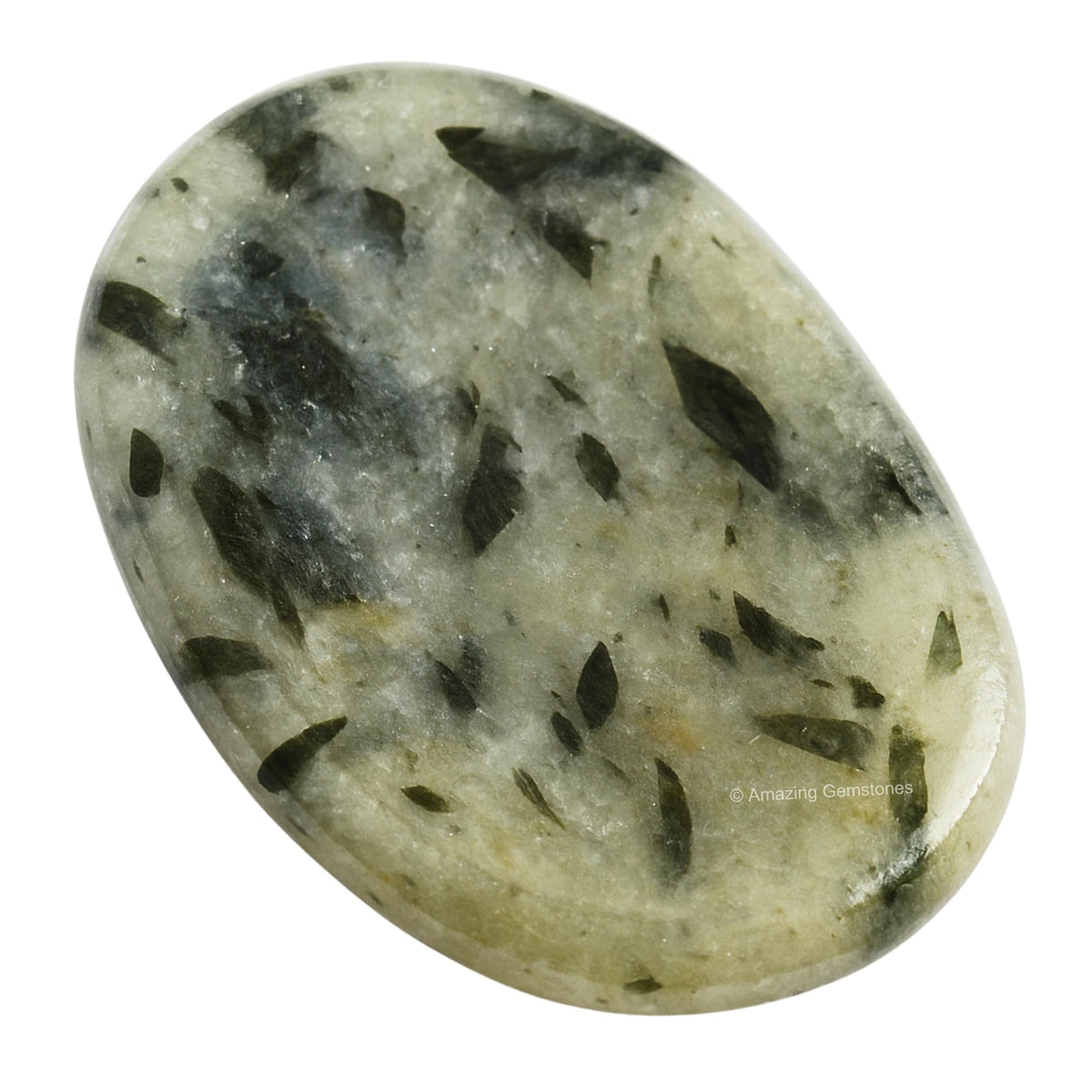 Amazing Gemstone pierre d apaisement vert tourmaline dans quartz pour la meditation et le calme.