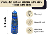 Amazing Gemstone Grille cristal Lapis Lazuli – centre de grille pour renforcer les intentions