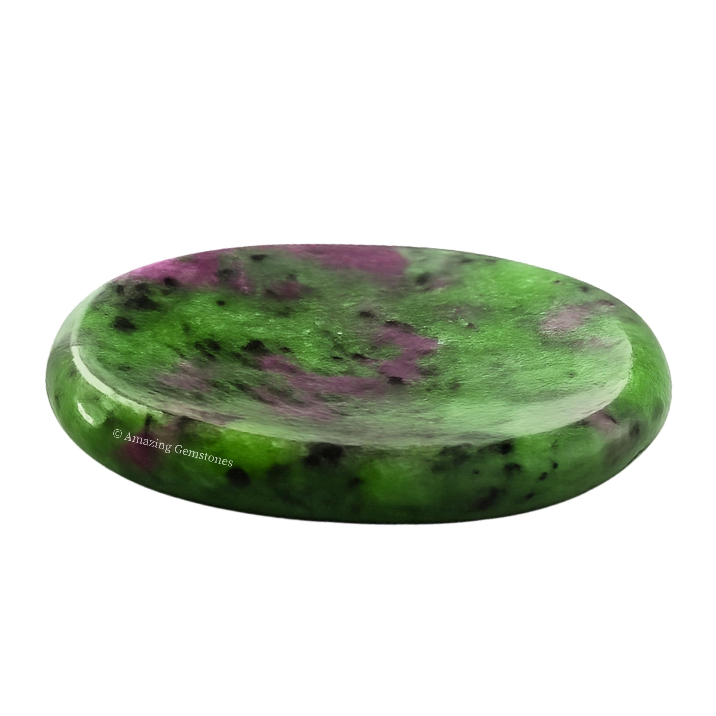 Amazing Gemstone – gros plan sur rubis-zoisite pour texture et énergie