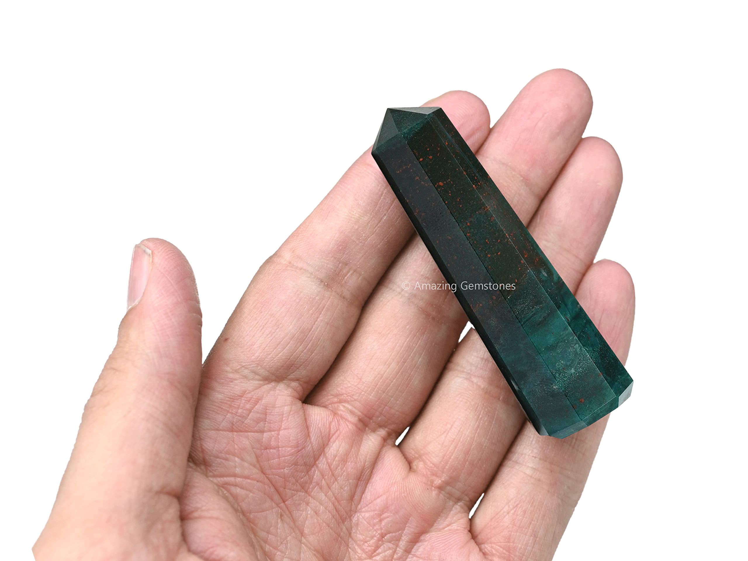 Amazing Gemstone héliotrope: grille de cristaux pour méditation et alignement.