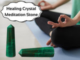 Amazing Gemstone héliotrope: méditation et clarté grâce à la tour.