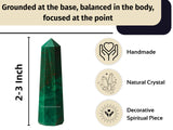 Amazing Gemstone héliotrope: obélisque amplifiant l'énergie et l'harmonie.