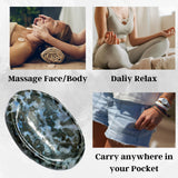Amazing Gemstone Indigo Gabbro – outil tactile pour méditation et réduction du stress en douceur