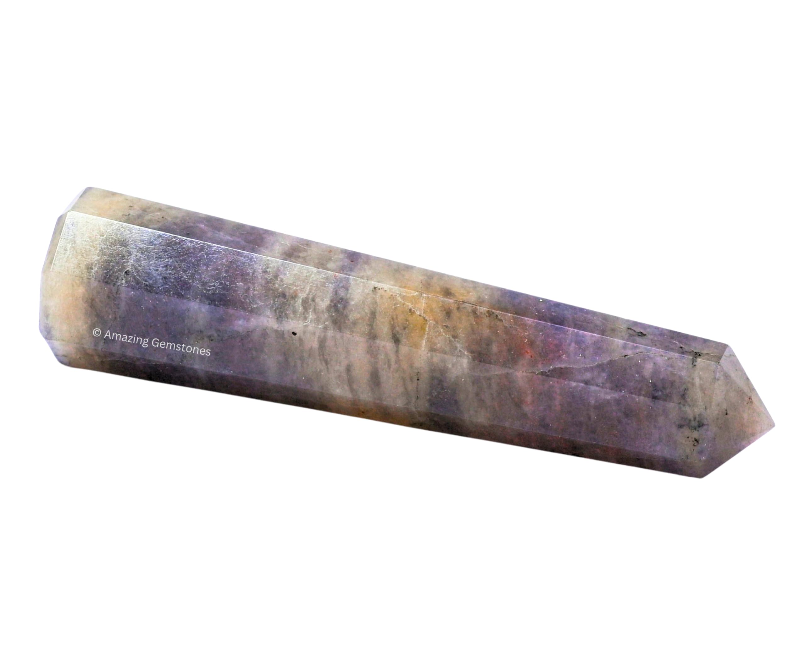 Amazing Gemstone Iolite – Obélisque équilibre mental et harmonie dans la pièce.