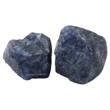 Amazing Gemstone Iolite méditation protection, pierre brute pour concentration.