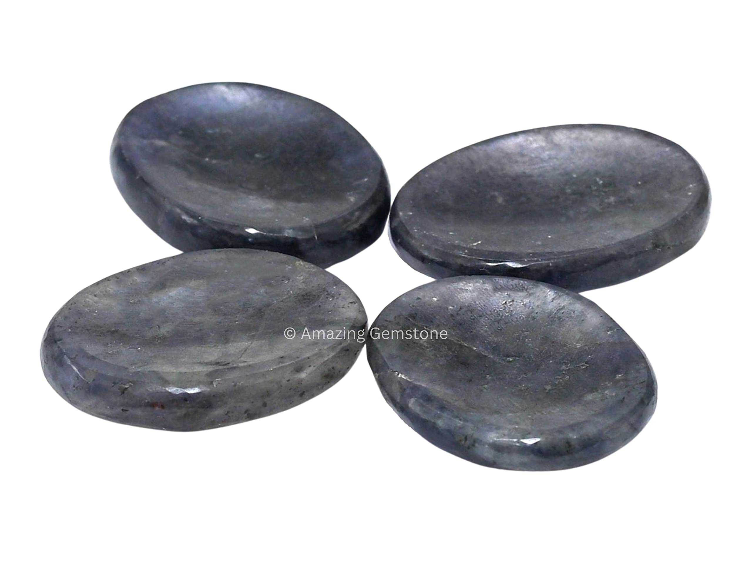 Amazing Gemstone iolite – pierre équilibre énergie, utile lors des exercices de respiration.