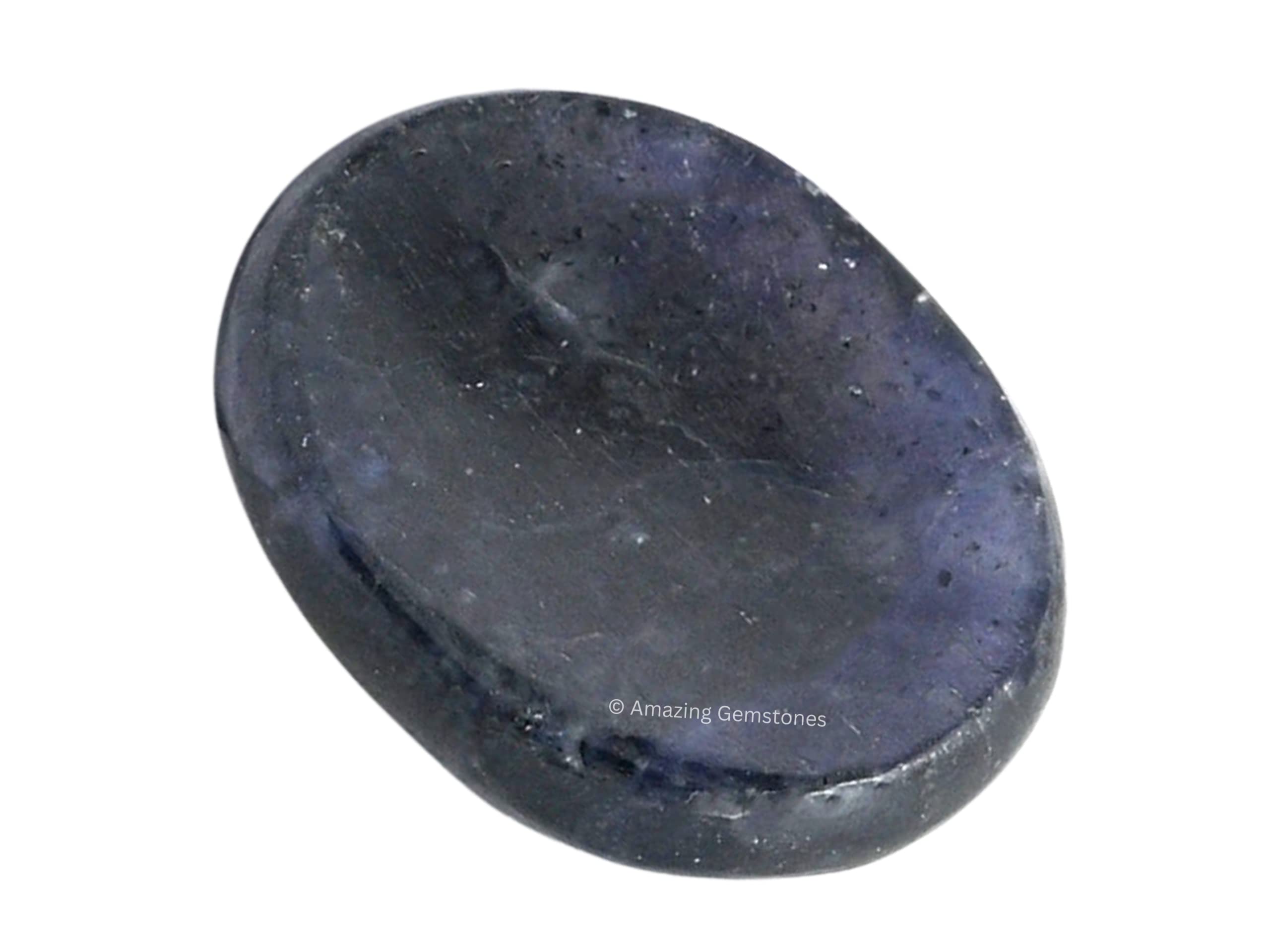 Amazing Gemstone iolite – pierre relaxation, outil tactile pour la détente.