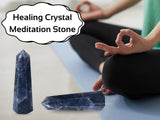 Amazing Gemstone Pointe Iolite Protection: protège et clarifie les intentions.
