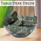 Amazing Gemstone gemme verte naturelle — beauté tactile pour rituels et relaxation.