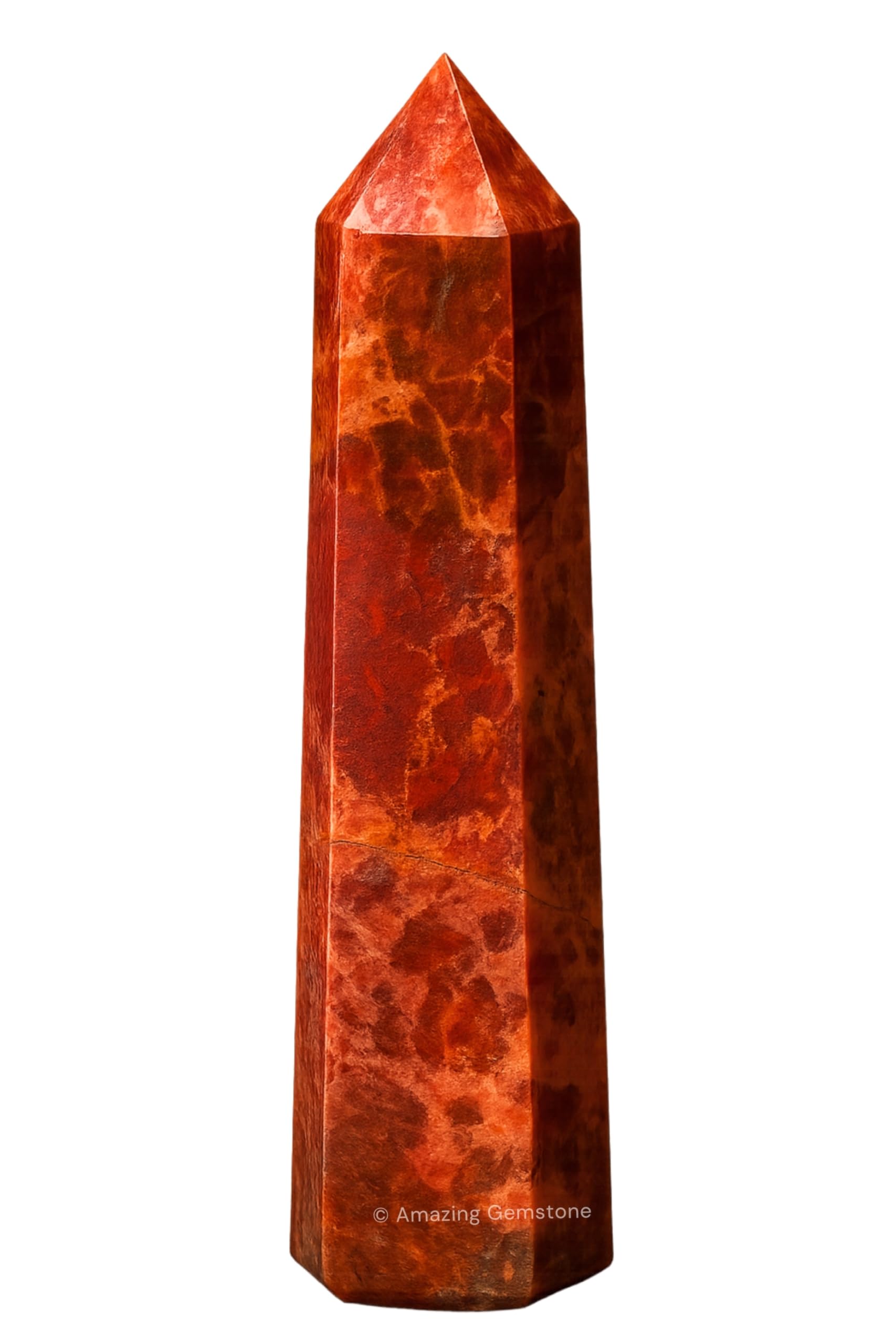Amazing Gemstone jaspe-brecie-tour-cristal: purification d énergie pour votre espace