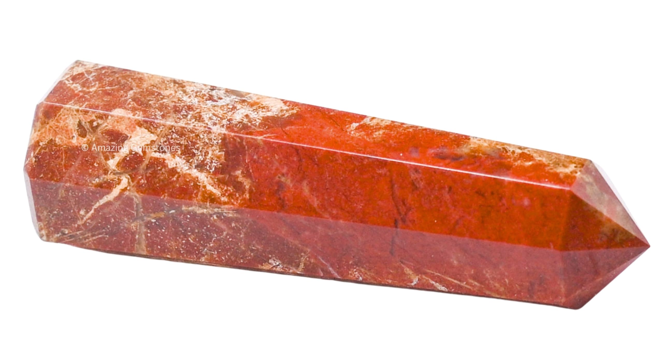 Amazing Gemstone jaspe-brecie-tour-cristal: point focal favorisant l équilibre énergétique