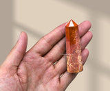 Amazing Gemstone jaspe-brecie-tour-cristal: énergie amplifiée et directionnelle