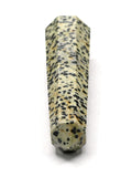 Amazing Gemstone jaspe dalmatien — grille cristal: centre de grid pour méditation et intention