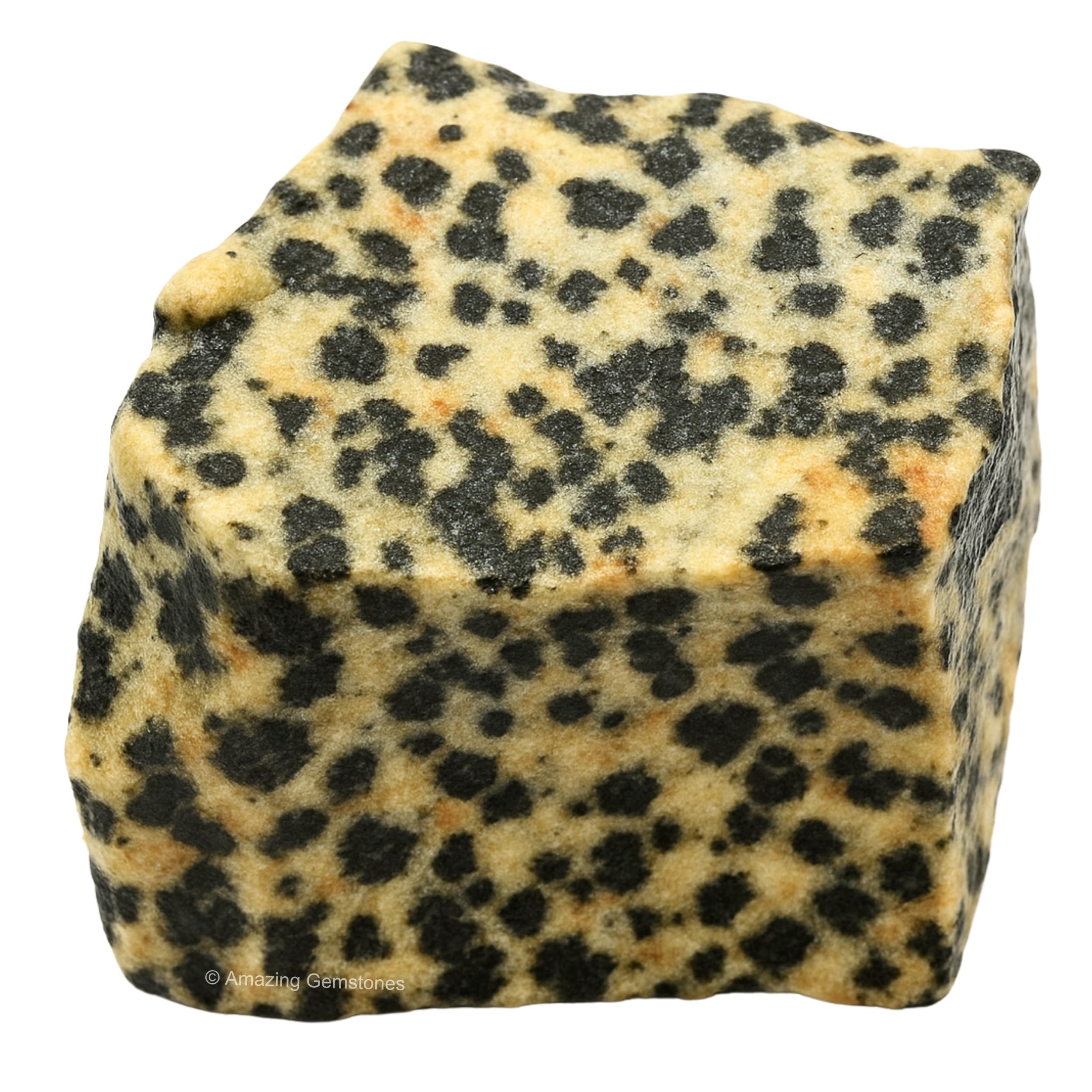 Amazing Gemstone jaspe dalmatien — couleurs chaudes favorisant la créativité.