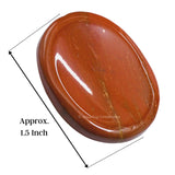 Amazing Gemstone jaspe rouge, pierre-méditation pratique pour le centrage pendant les séances.