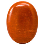 Amazing Gemstone jaspe rouge: pierre palmaire grand format idéale pour la méditation et le recentrage