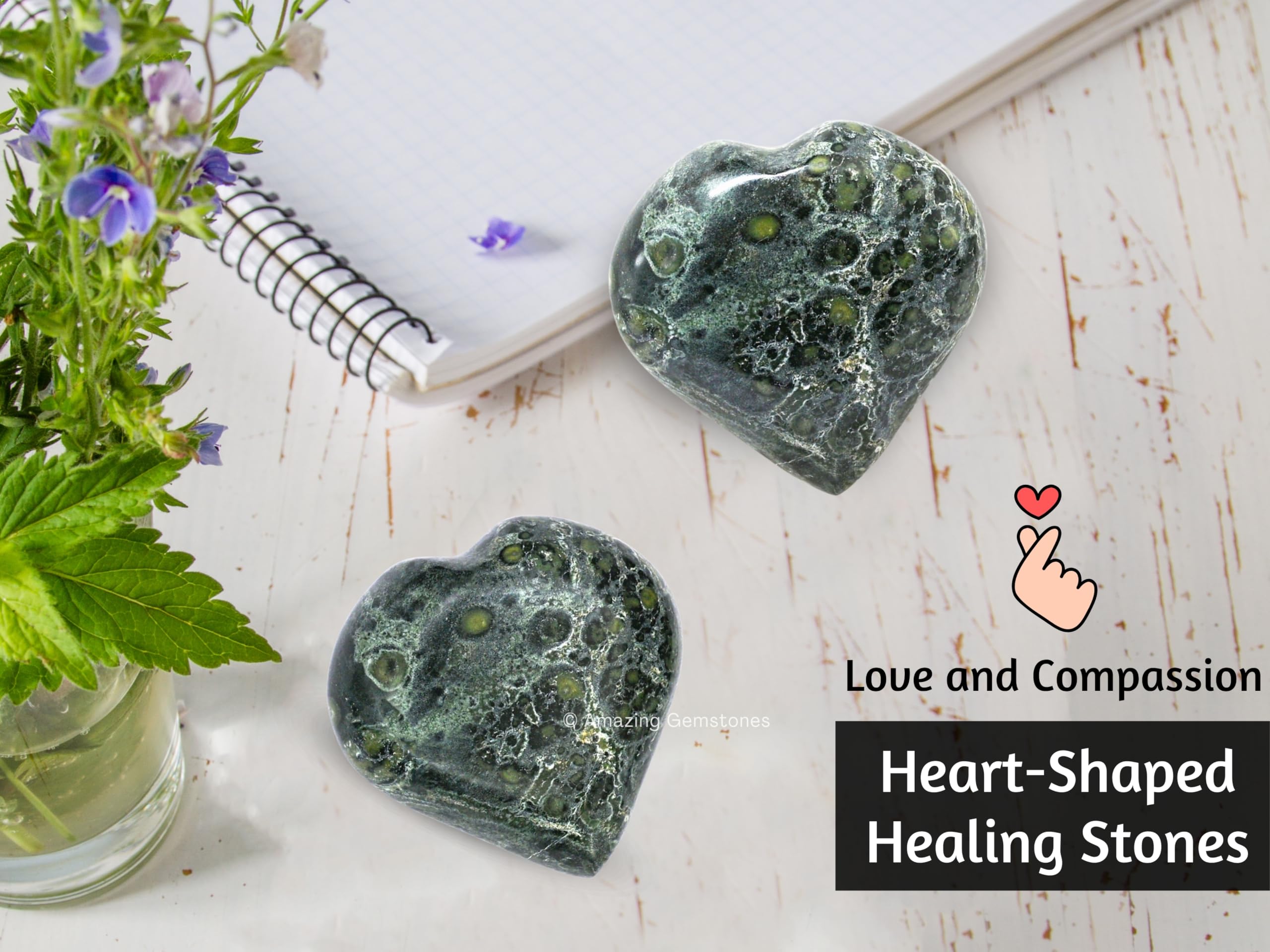 Amazing Gemstone Kambaba Jasper Cadeau Spécial : moment de détente et de mindfulness