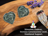 Amazing Gemstone Kambaba Jasper Etui Velours : cadeau élégant prêt à offrir
