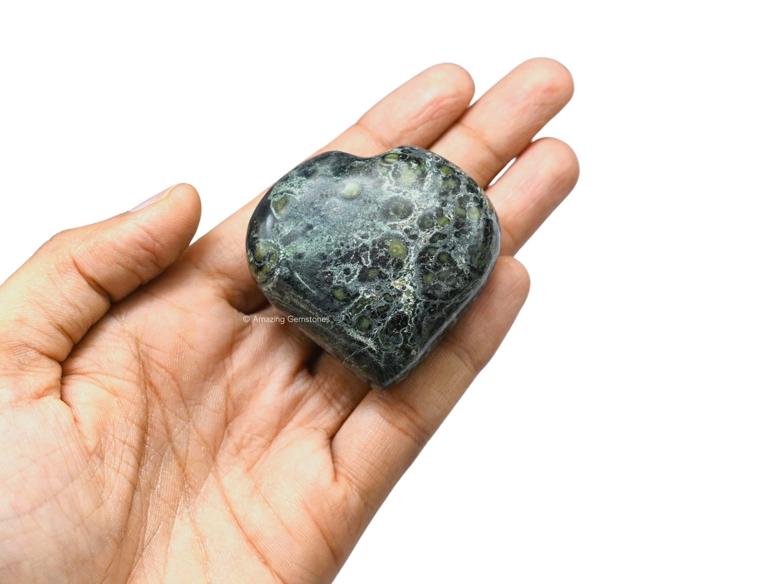 Amazing Gemstone Kambaba Jasper Guérison Reiki : accessoire pour séances énergétiques