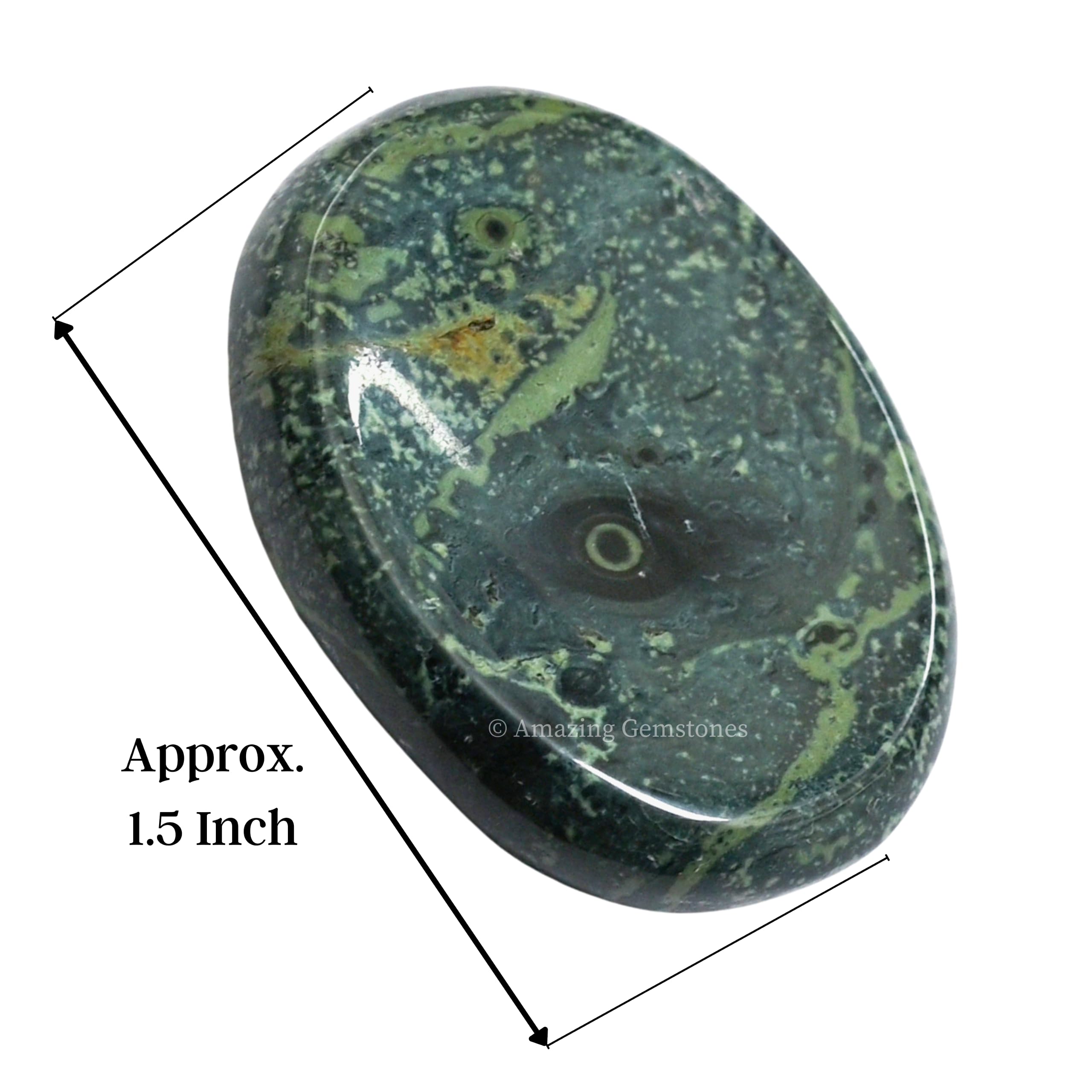Amazing Gemstone pierre de meditation Kambaba Jasper pour se recentrer
