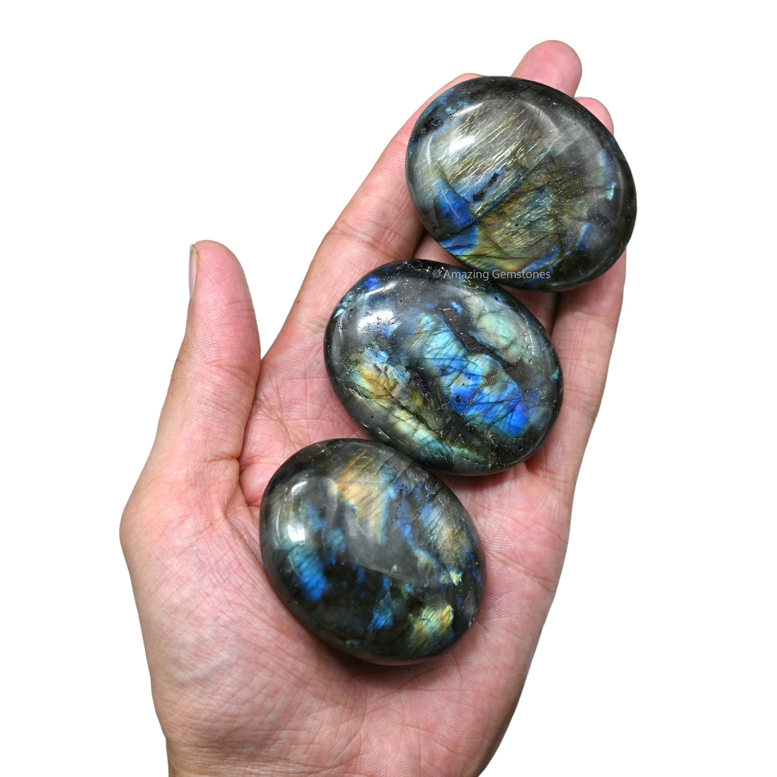 Amazing Gemstone Labradorite-decoration-ambiance : ornement apaisant pour salon ou bureau.