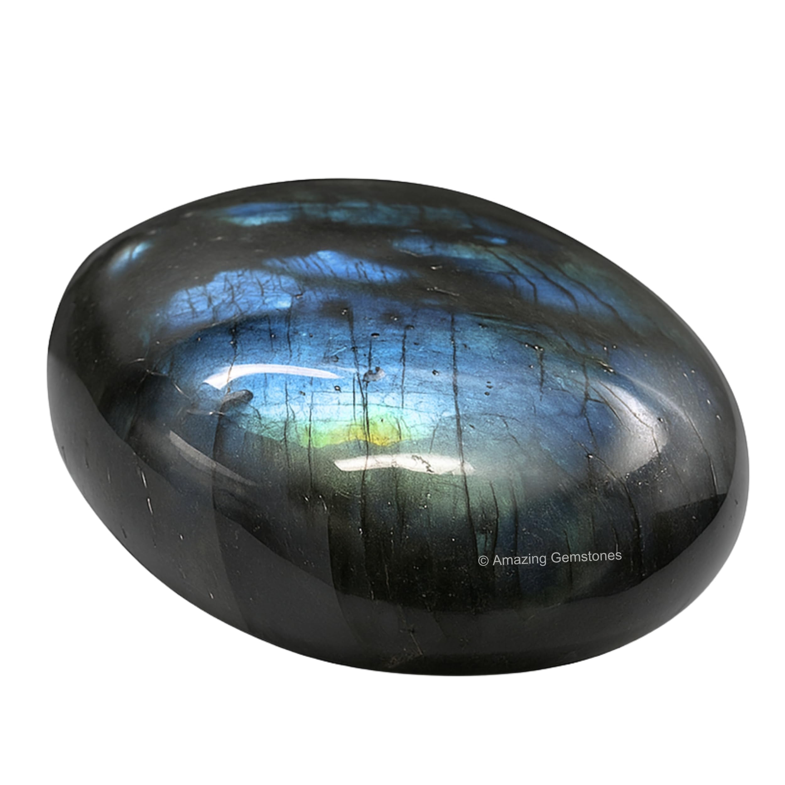 Amazing Gemstone Labradorite-energie-equilibre : favorise calme et concentration pendant les séances.