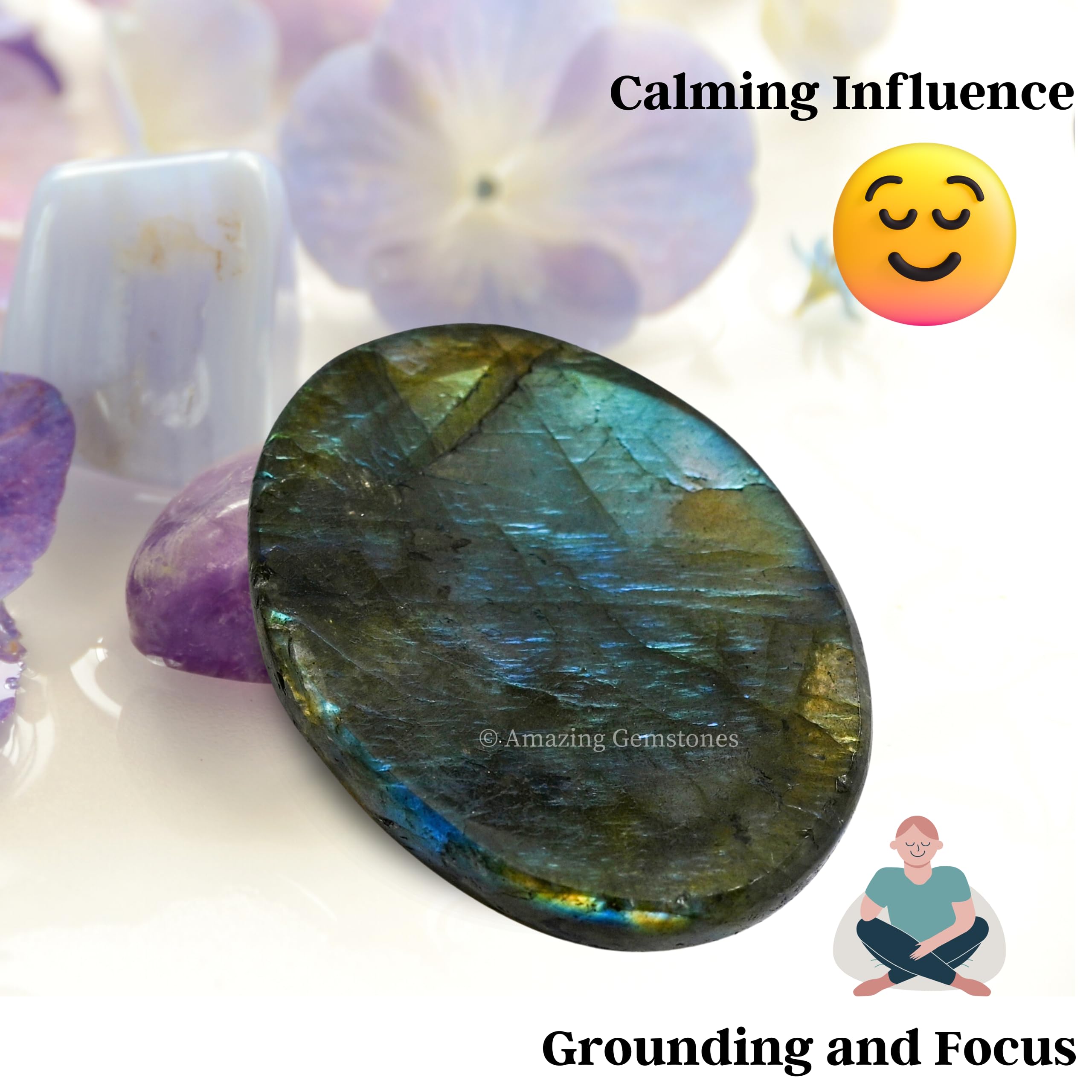 Amazing Gemstone Labradorite — idée cadeau idéale pour le bien-être et la détente