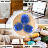 Amazing Gemstone emballage cadeau velours pour lapis-lazuli, cadeau parfait.