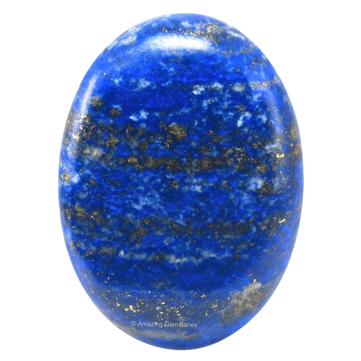 Amazing Gemstone pierre-paume lapis-lazuli, favorise relaxation et équilibre émotionnel.