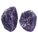 Amazing Gemstone Lepidolite teinte violette évoquant apaisement et harmonie