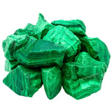 Amazing Gemstone Malachite certificat d'authenticité : garantie d'origine pierre brute