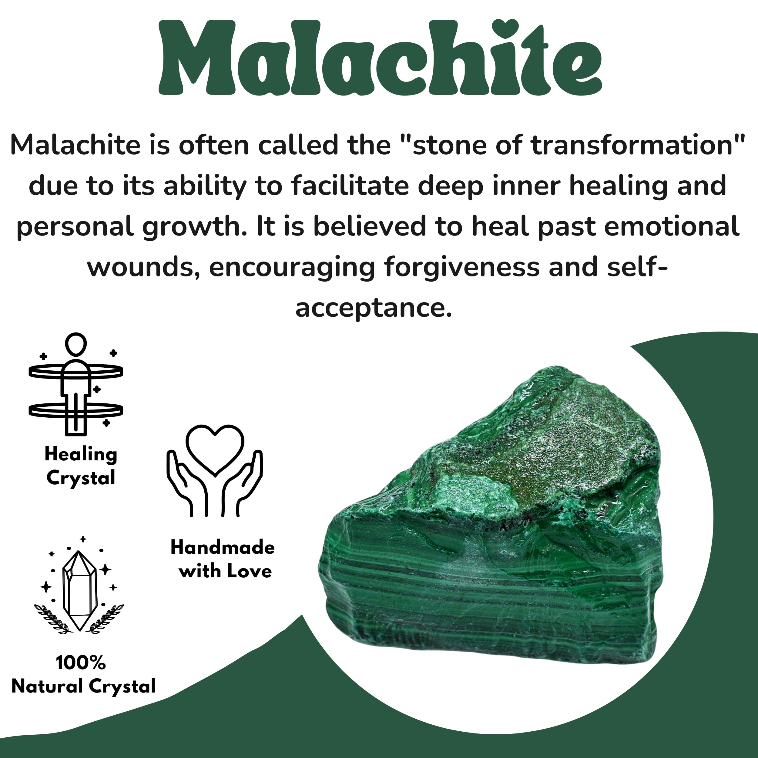 Amazing Gemstone Malachite méditation : pierre utile pour détente et concentration