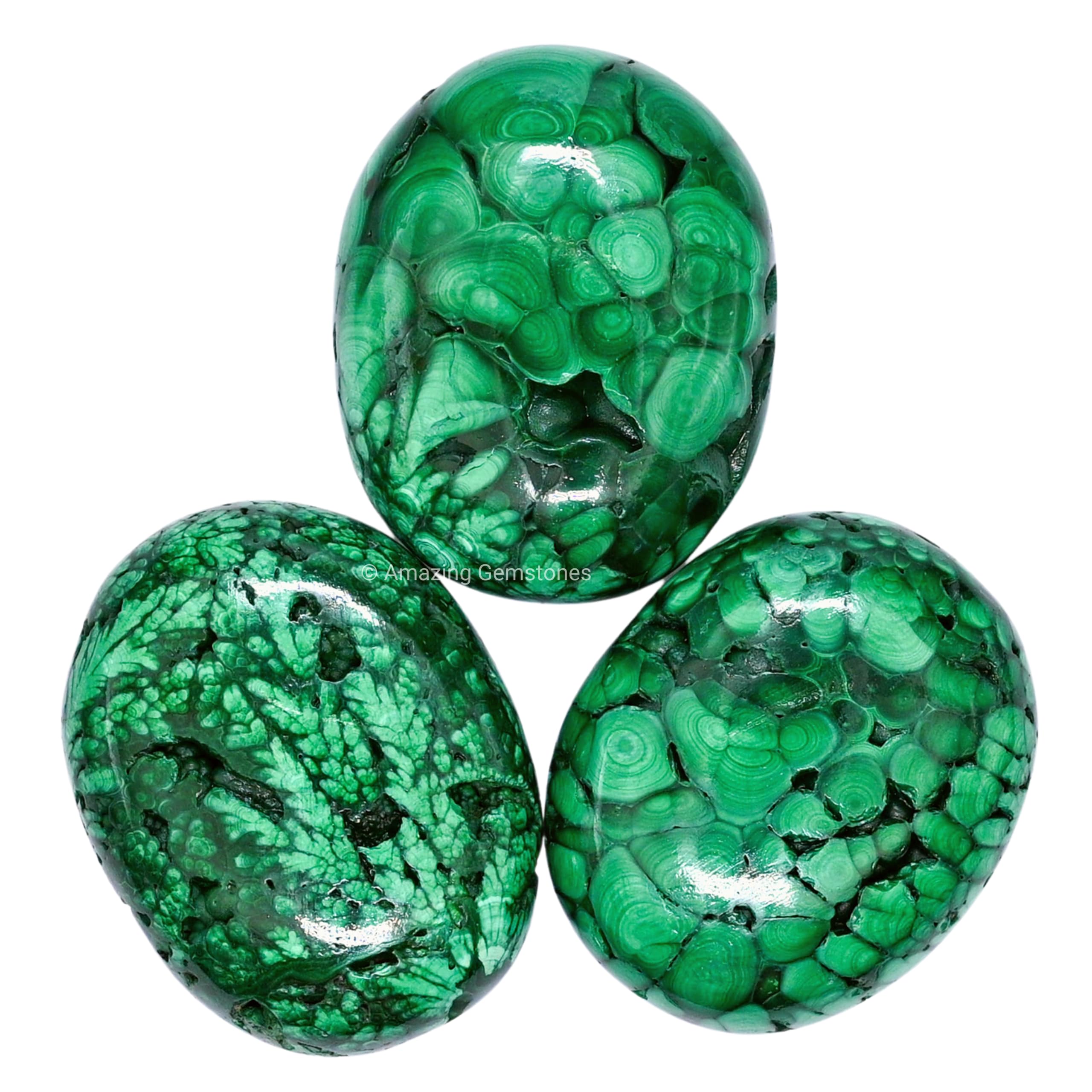 Amazing Gemstone Malachite: pierre palmaire décorative pour décoration zen et ambiance apaisante.