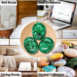 Amazing Gemstone Malachite: réconfort lors de gestes quotidiens et rituels personnels.
