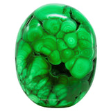 Amazing Gemstone Malachite: pierre palmaire grande, idéale pour la méditation et l'équilibre énergétique.